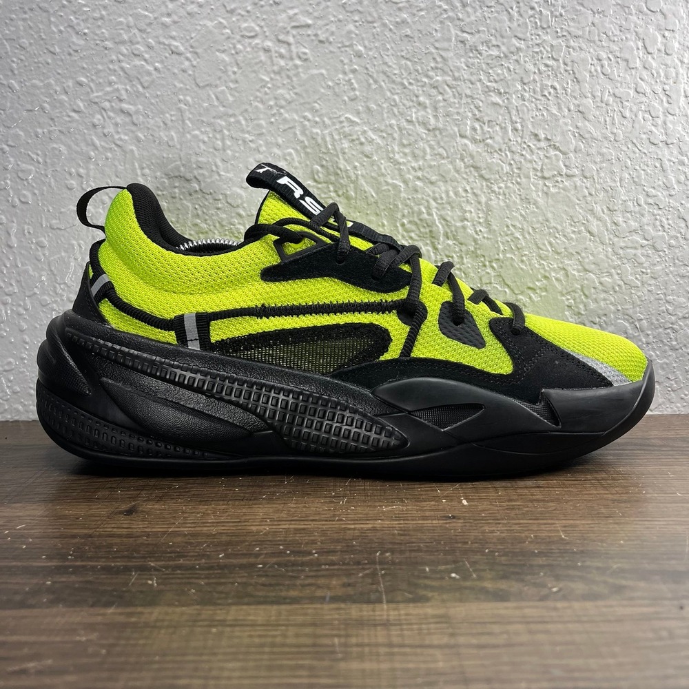 Puma RS Dreamer J Cole Men's Yellow Black Shoes - Men's Size 10.5